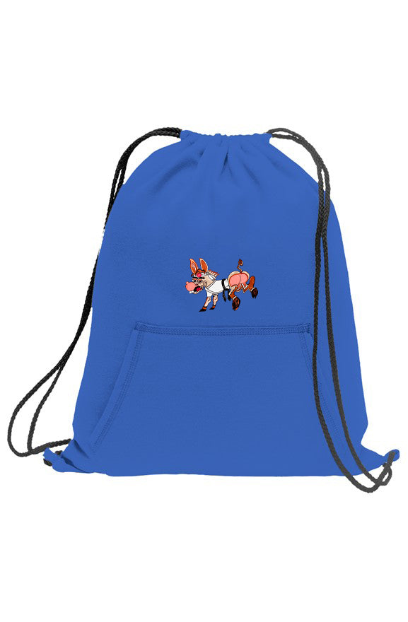 HIYAFURYASS Fleece Sweatshirt Cinch Backpack 