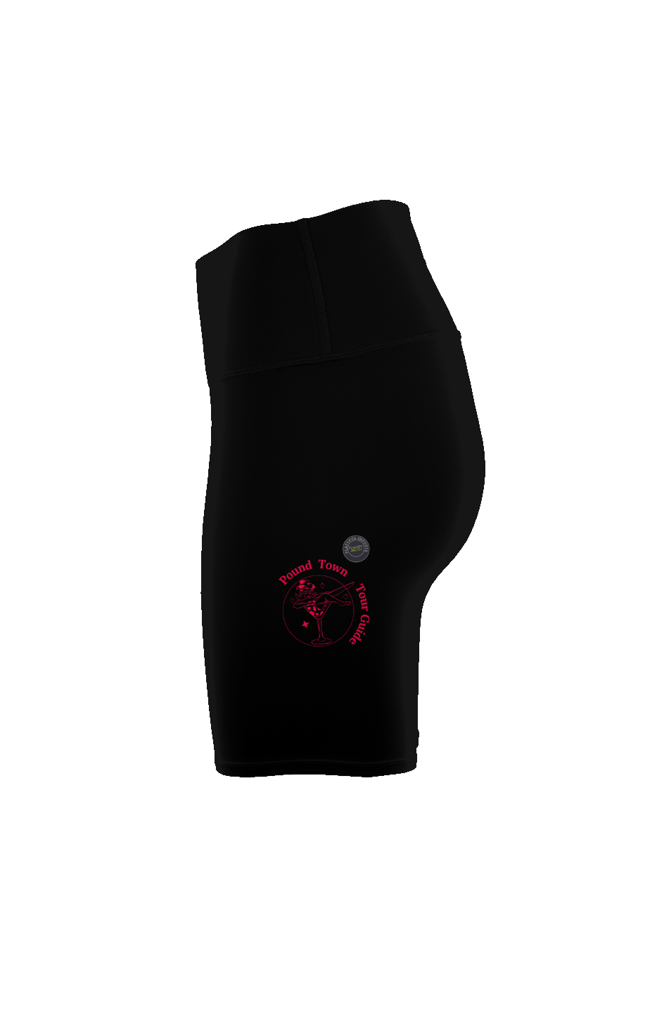 Womens High Waist Biker Shorts