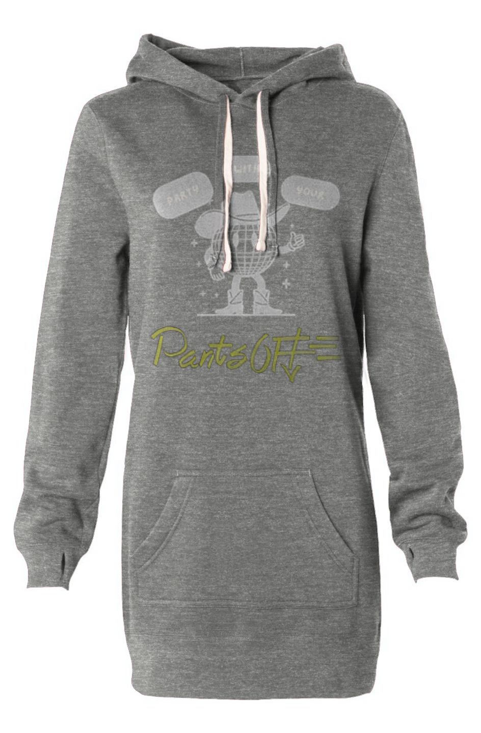PANTSOFF Hooded Sweatshirt Dress