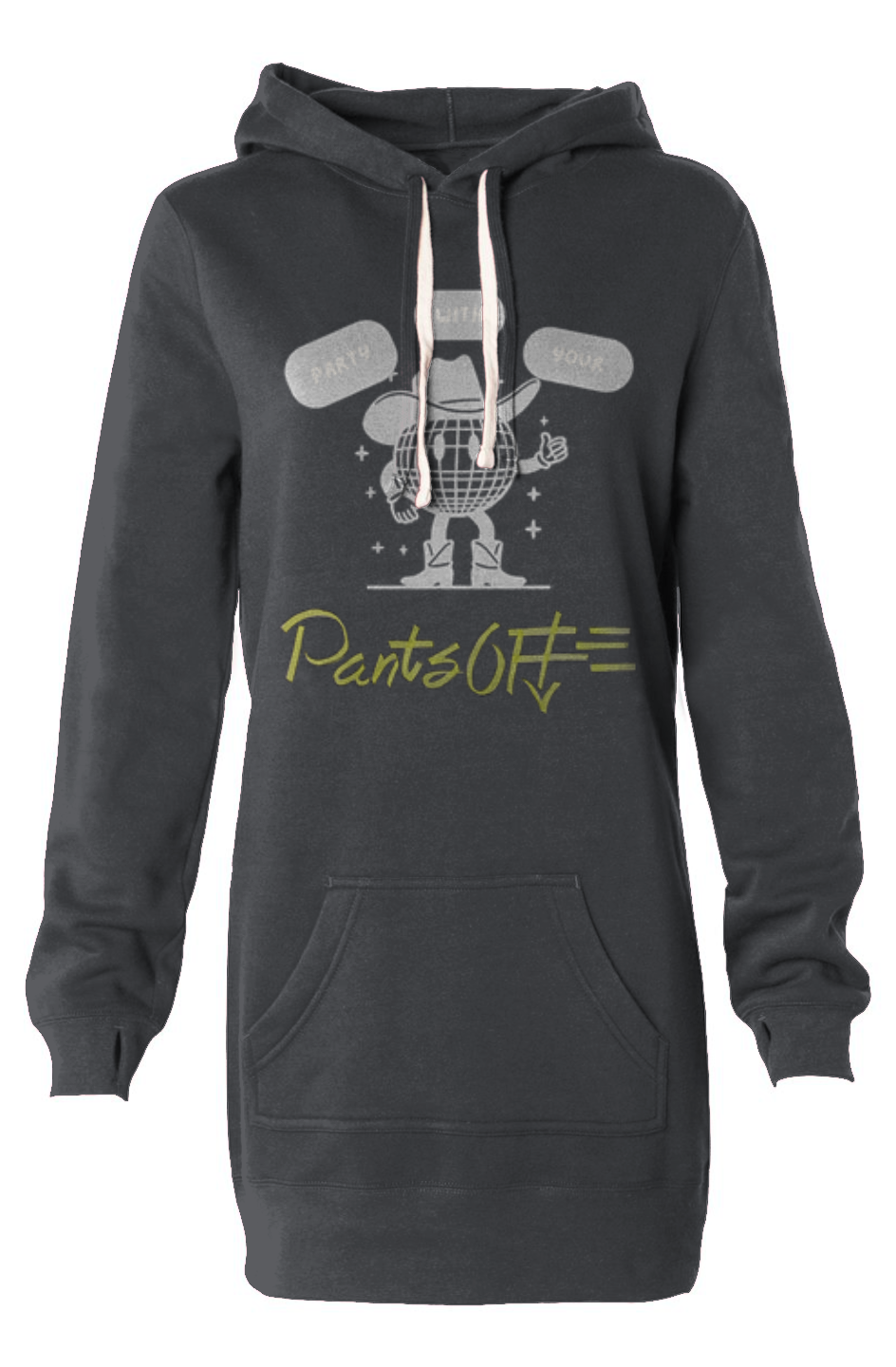 PANTSOFF Hooded Sweatshirt Dress