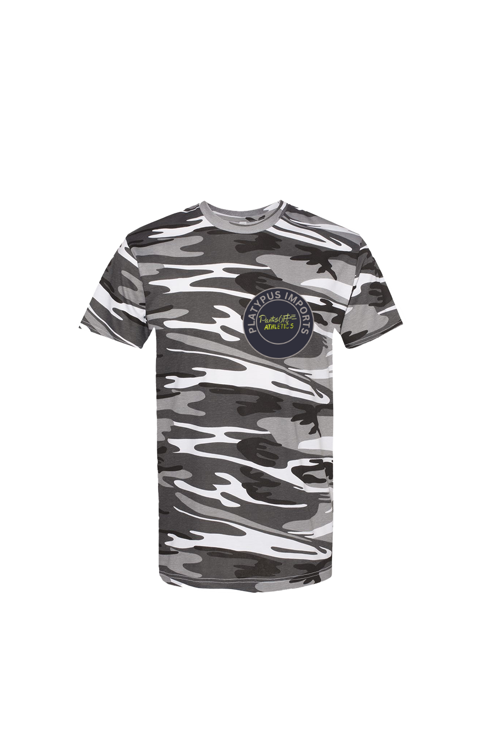PANTSOFF Unisex Chesty Logo Camo Tee