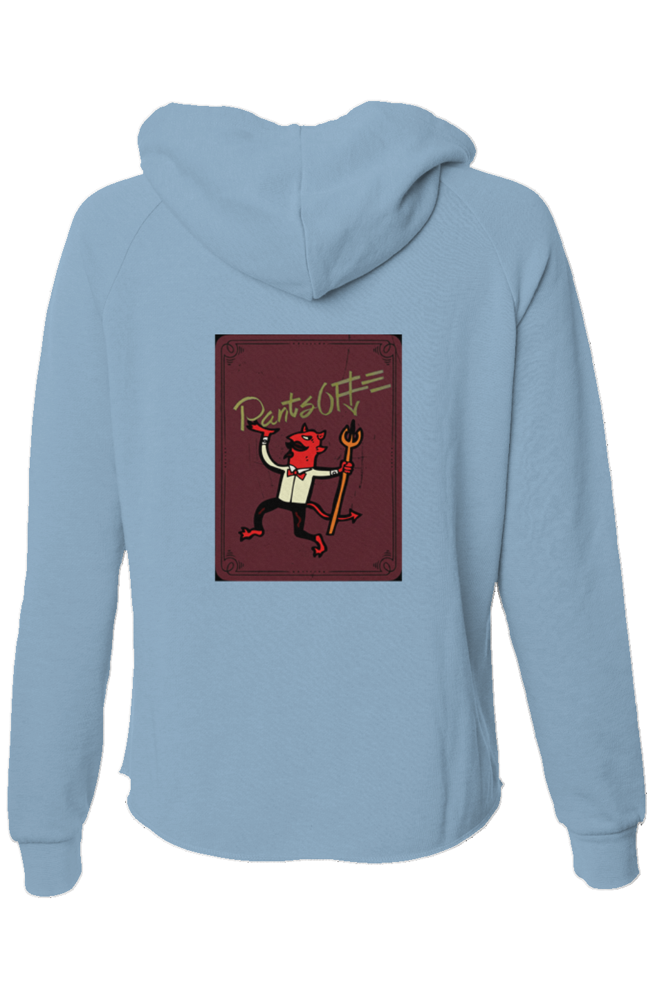 Womens PANTSOFF Zip Up Devil Hoodie