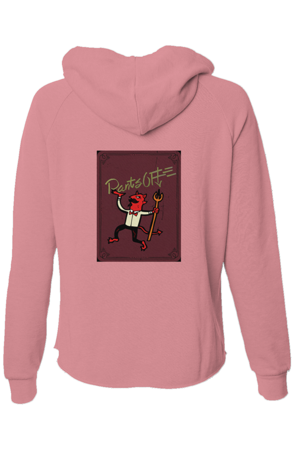 Womens PANTSOFF Zip Up Devil Hoodie