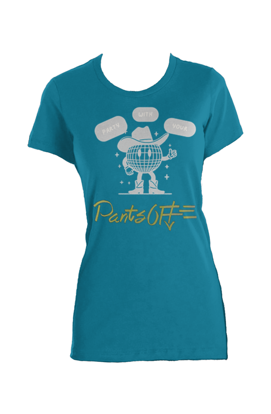 Ladies PANTSOFF party T shirt 