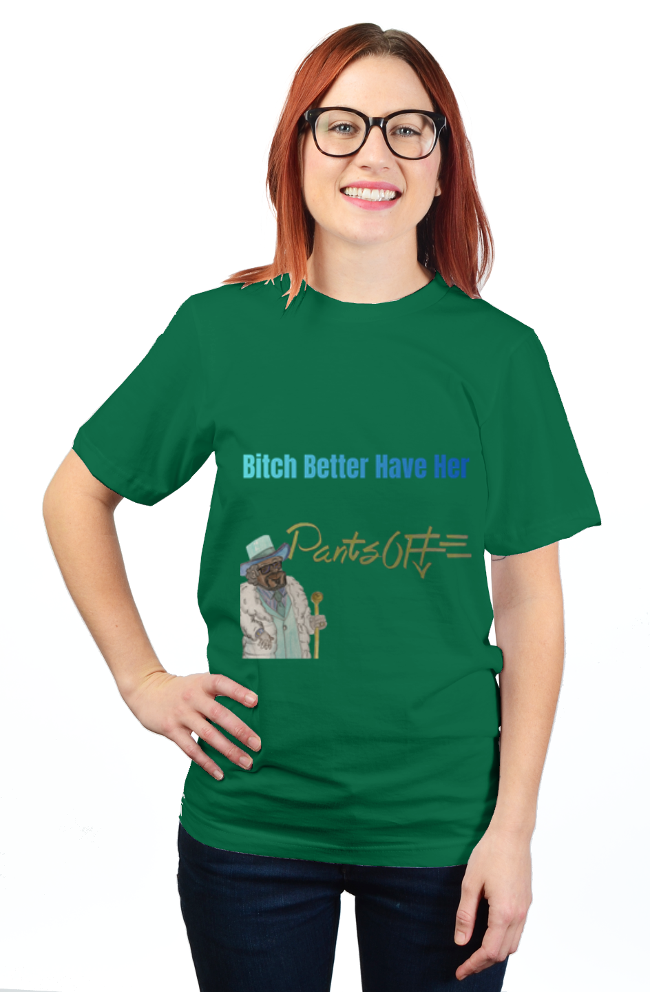 unisex PANTSOFF pimp t-shirt