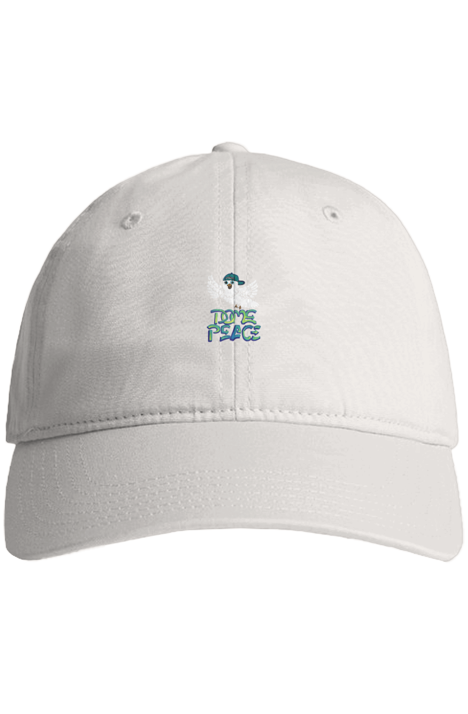 DOME PEACE Women's Embroidered Dove All Purpose Cap   