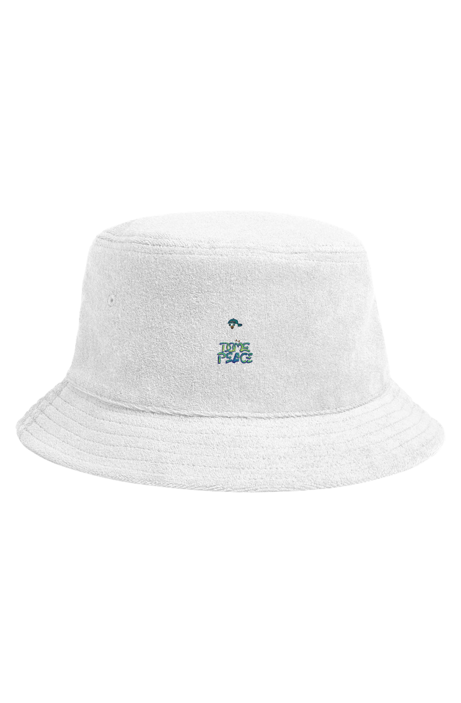 DOME PEACE Embroidered Emblem Terry Bucket