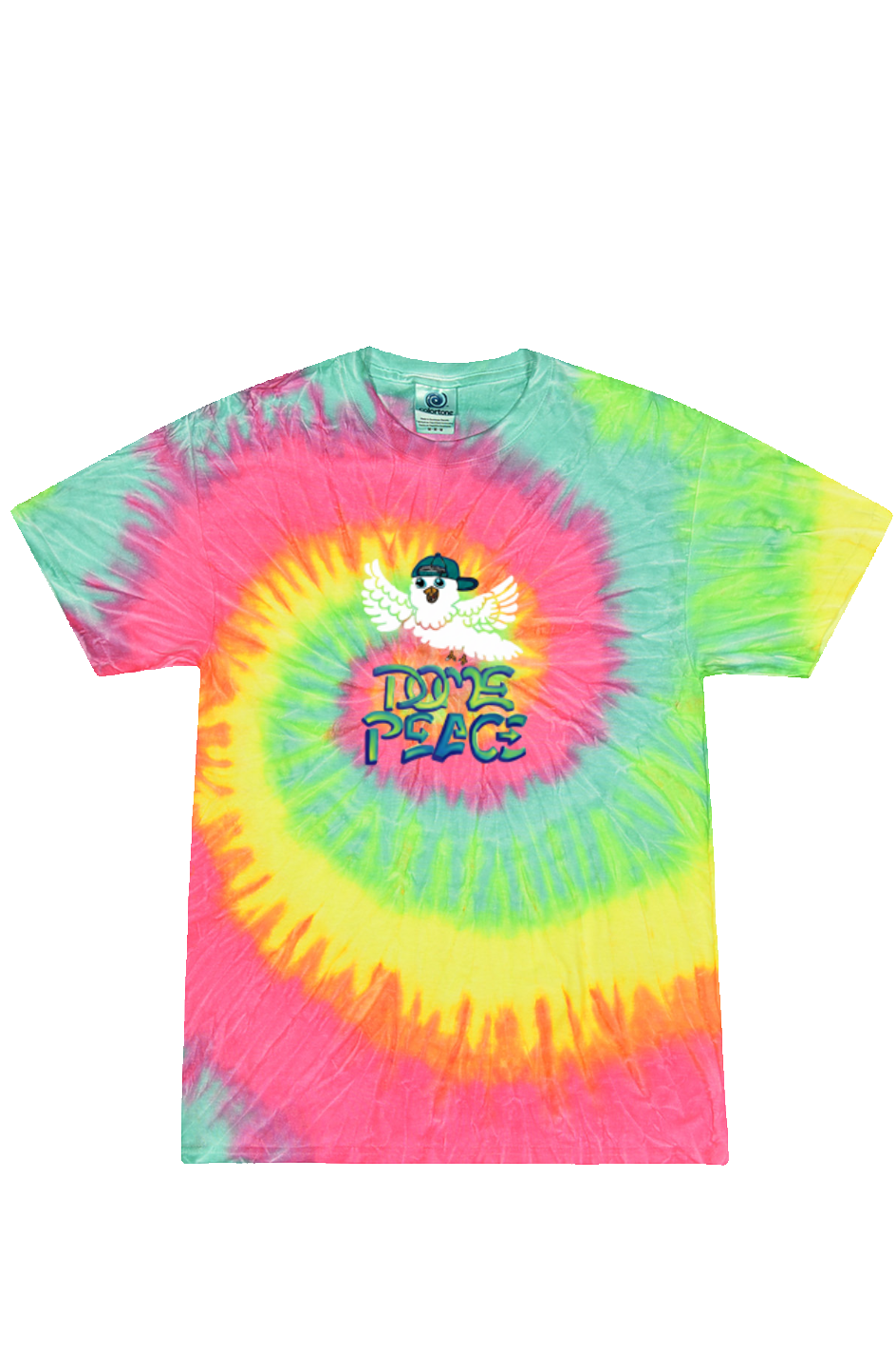 Youth Girls DOME PEACE Rainbow Dove T-Shirt