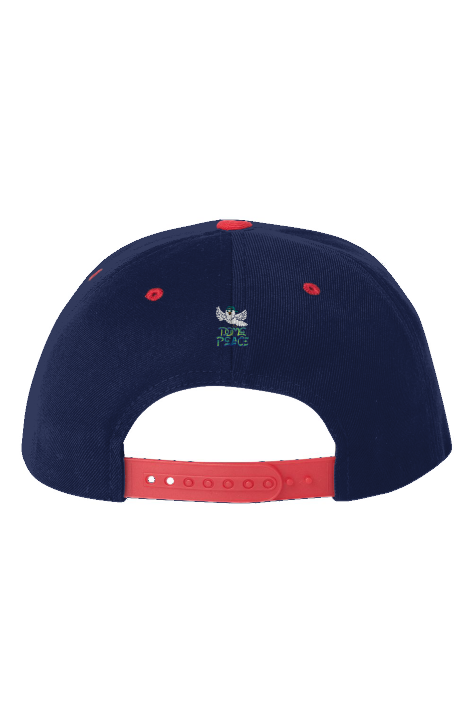 Premium DOME PEACE Ball Style Two-Tone Snapback