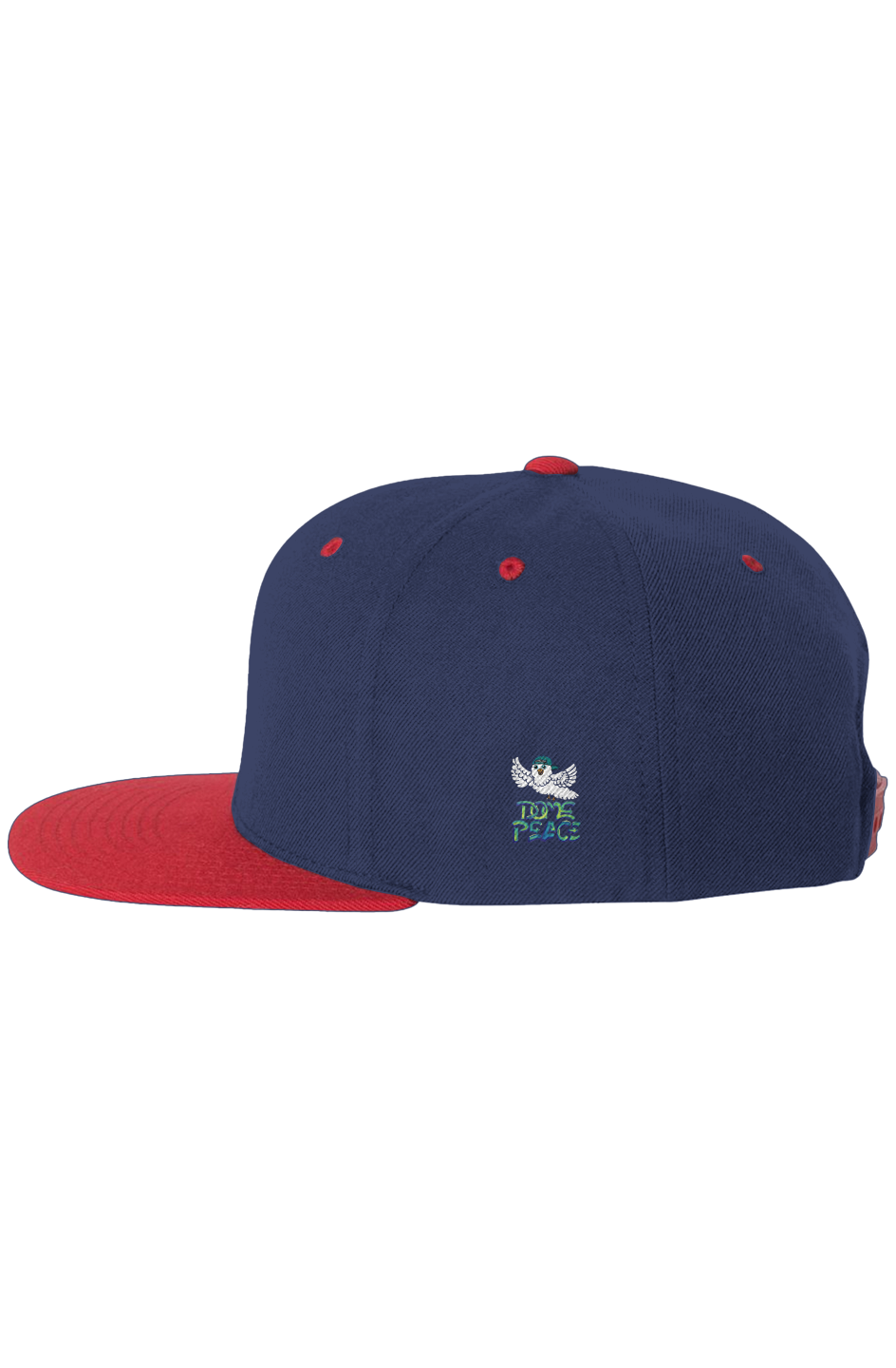 Premium DOME PEACE Ball Style Two-Tone Snapback