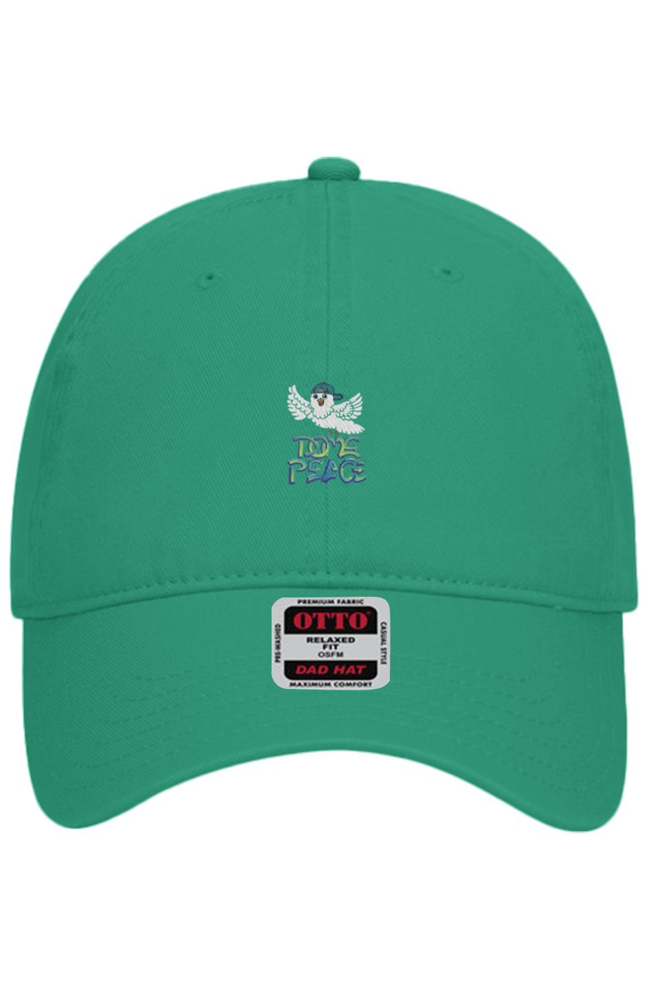DOME PEACE Classic Green Dad Hat