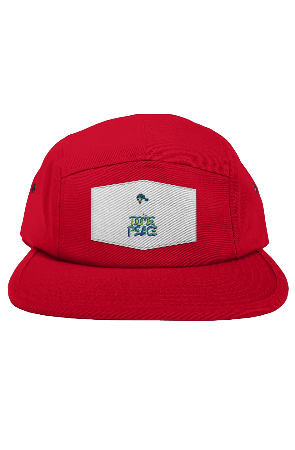 original 5 panel red cap