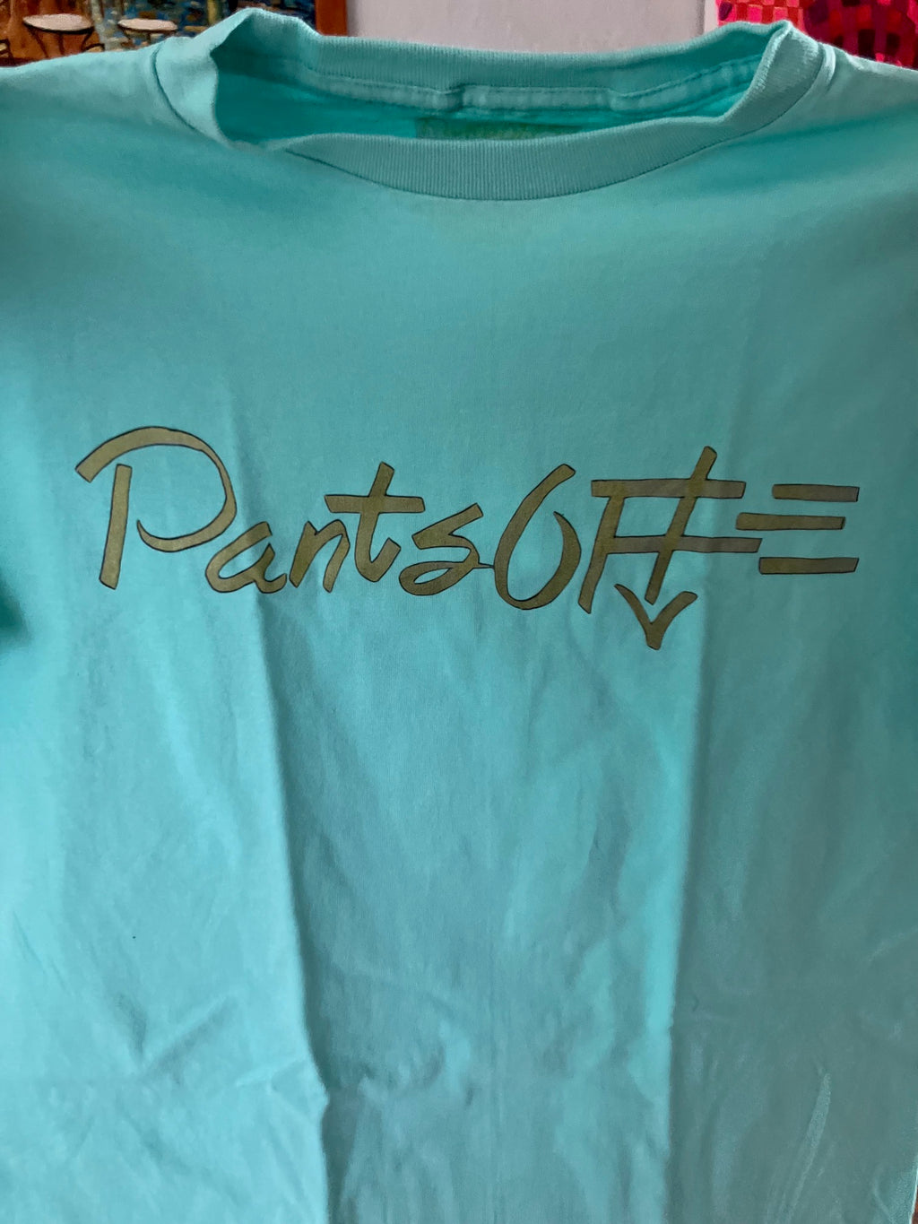 PANTSOFF Classic Design Unisex Celedon Tee