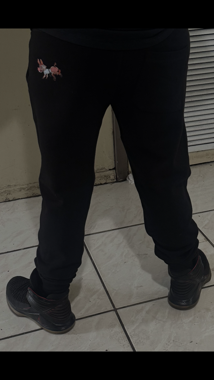 HIYAFURYASS black Joggers