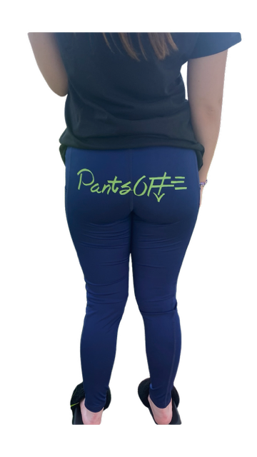 PANTSOFF Butt Logo Performance Leggings